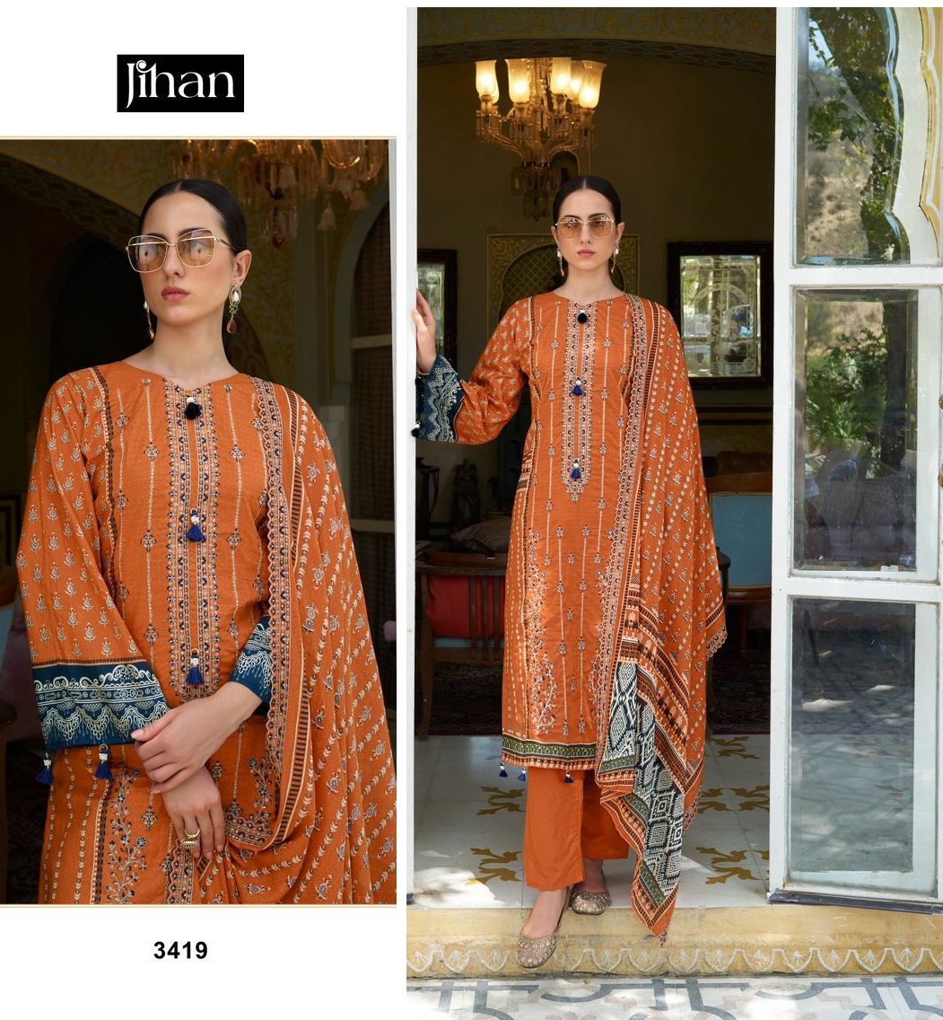 JIHAN 3419 BIN SAEED VOL 11 PAKISTANI SUITS