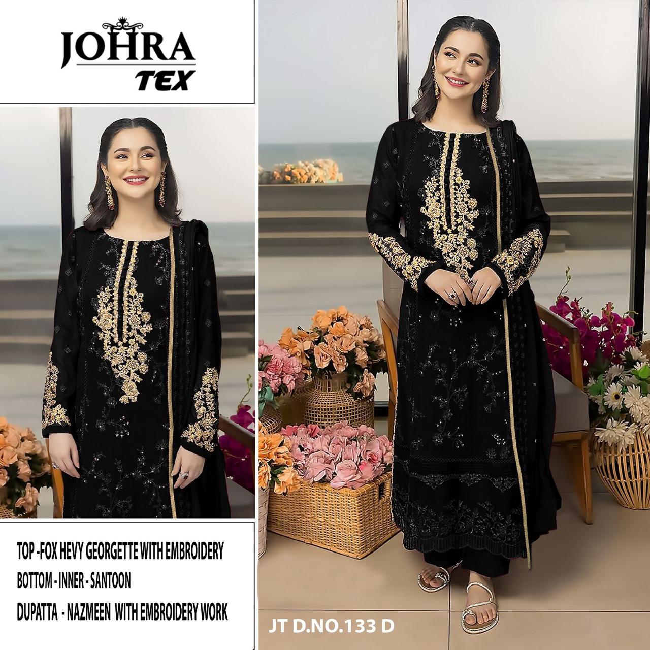 JOHRA TEX JT 133 D PAKISTANI SUITS IN INDIA