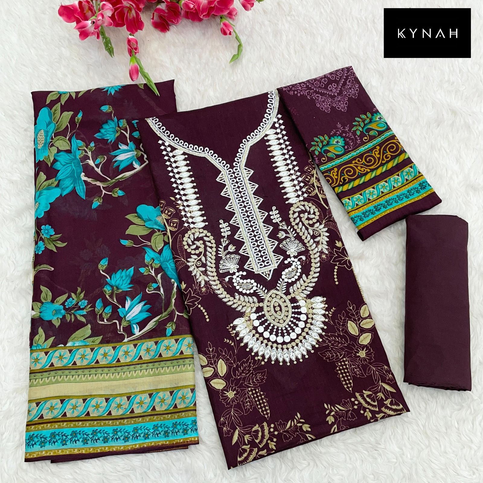 KYNAH 2158 A PAKISTANI SALWAR SUIT IN INDIA