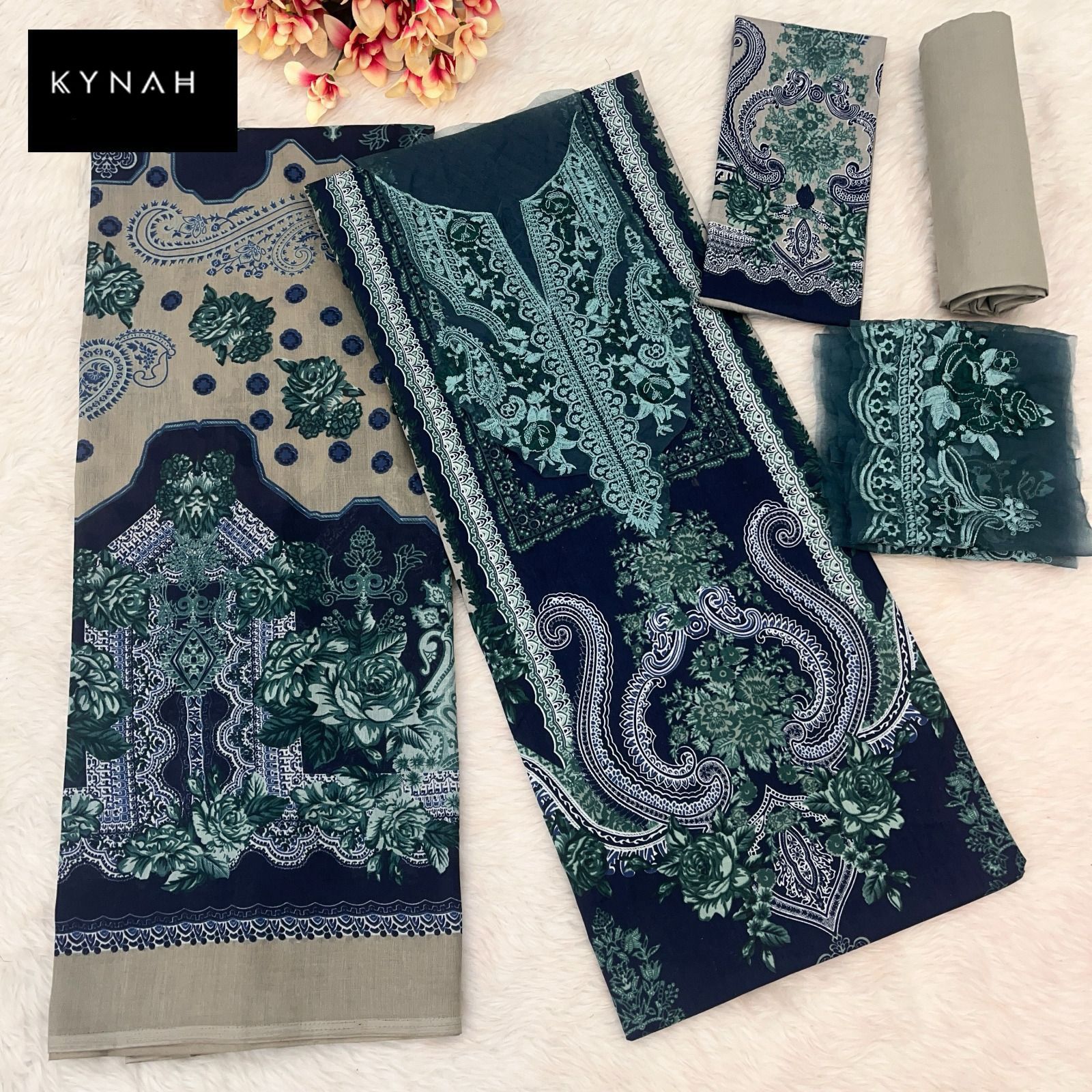 KYNAH 2161 PAKISTANI SALWAR SUITS IN INDIA