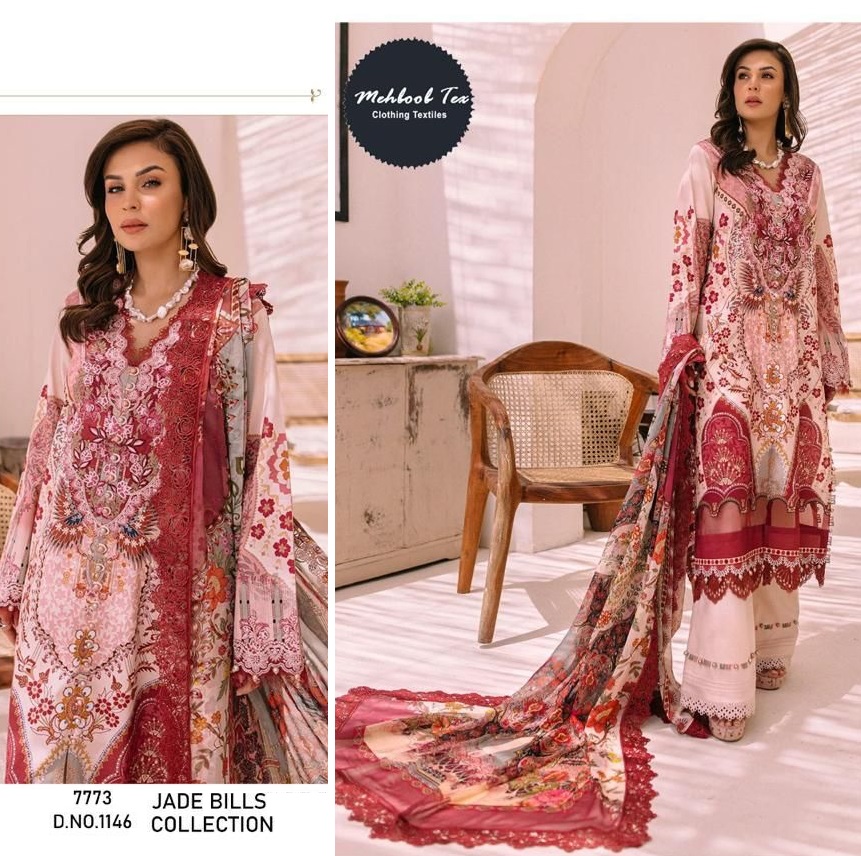 MEHBOOB TEX 1146 JADE BLISS SALWAR SUITS