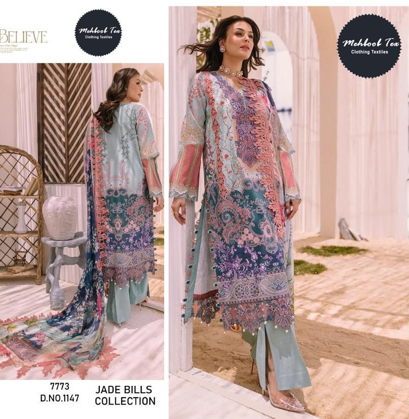 MEHBOOB TEX 1147 JADE BLISS SALWAR SUITS