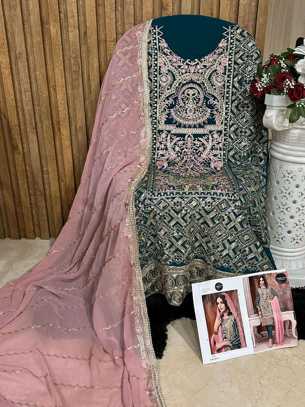 MEHBOOB TEX 1335 A B C D SALWAR SUITS WHOLESALE