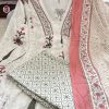 MURTI TRENDZ WHITE COTTON CANDY PLAZZO SUITS