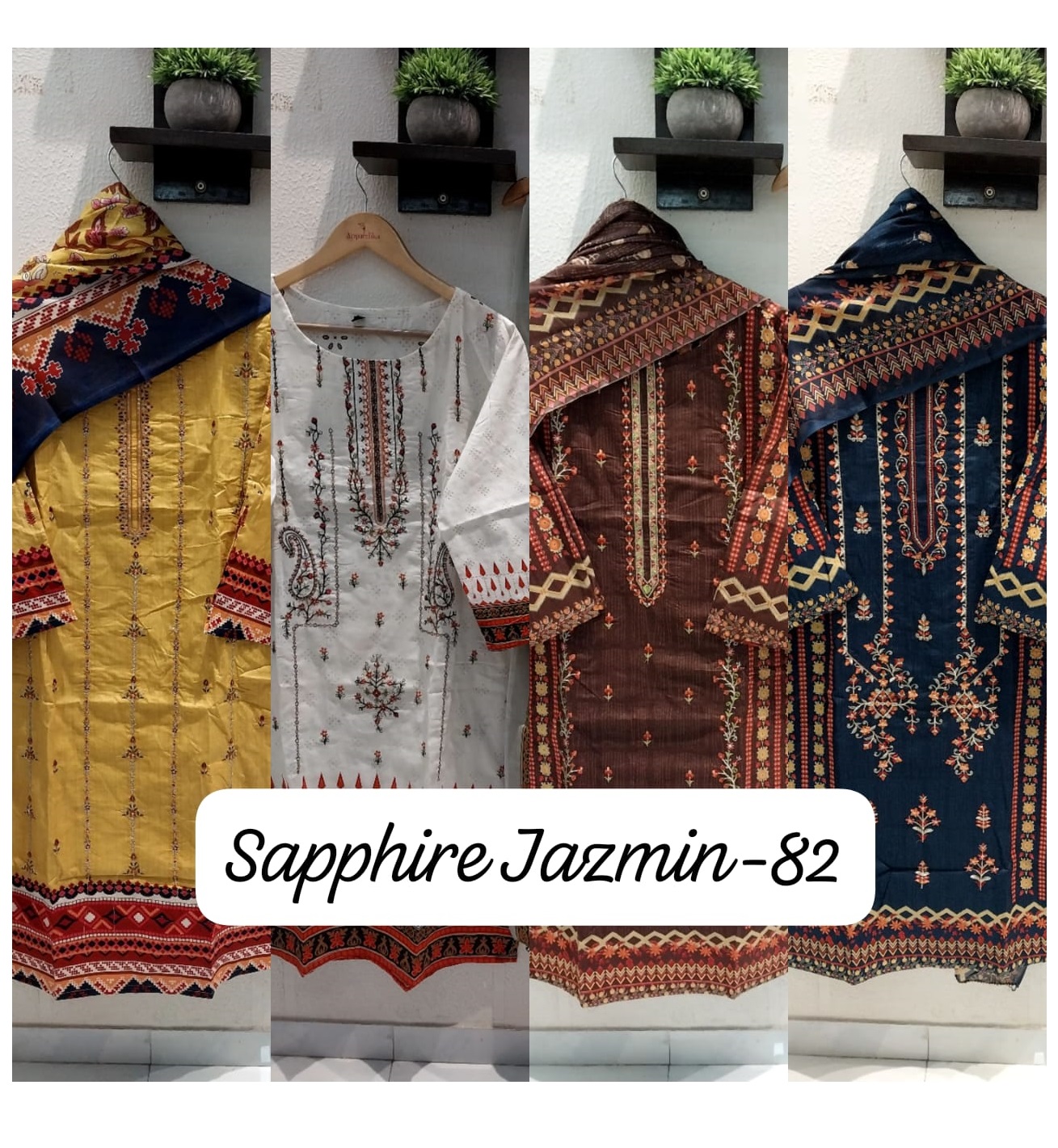 SAPPHIRE JAJMIN VOL 82 READYMADE SUITS