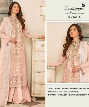 SERINE S 261 A PAKISTANI SALWAR SUITS IN INDIA