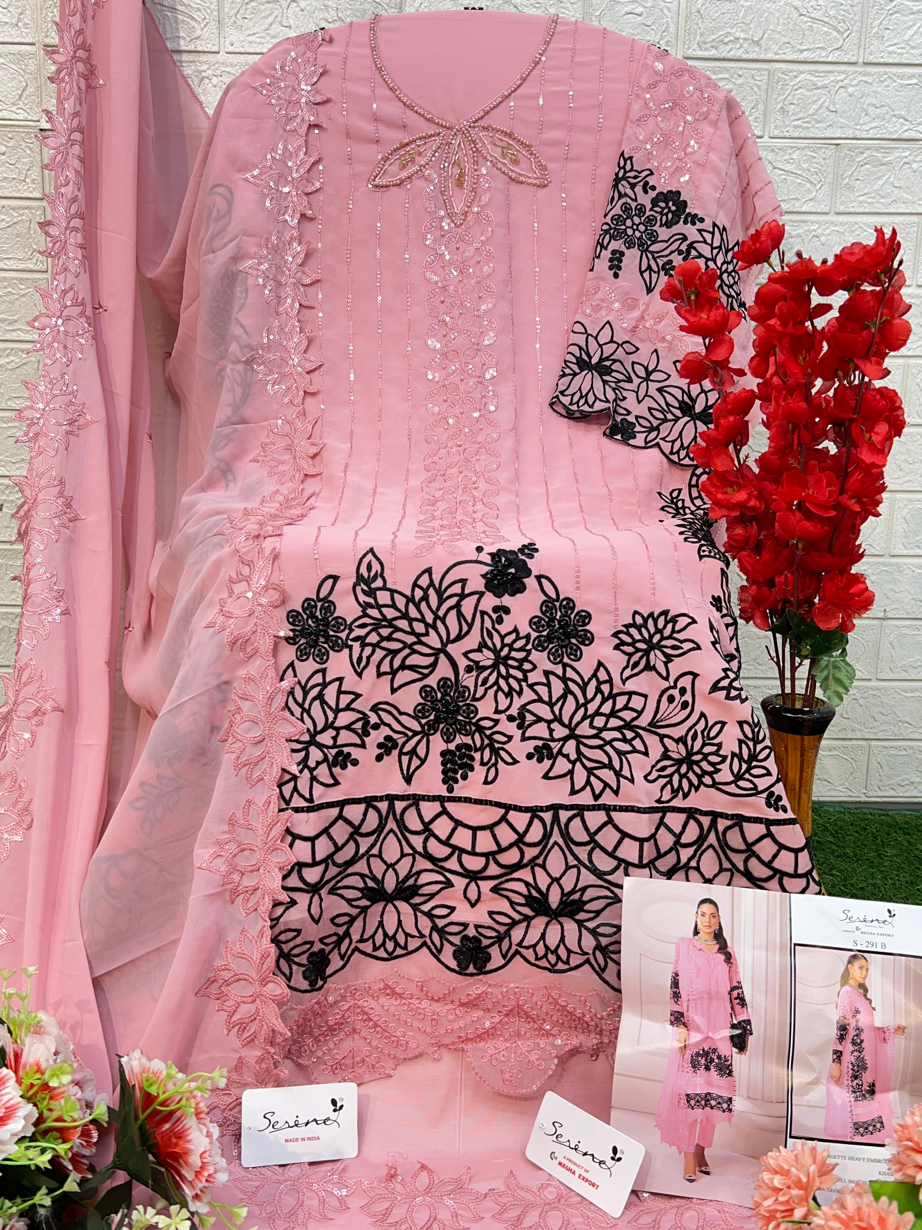 SERINE S 291 A B C D PAKISTANI SALWAR SUITS