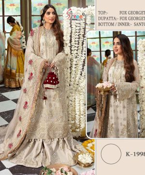 SHREE FABS K 1998 PAKISTANI SUITS IN INDIA