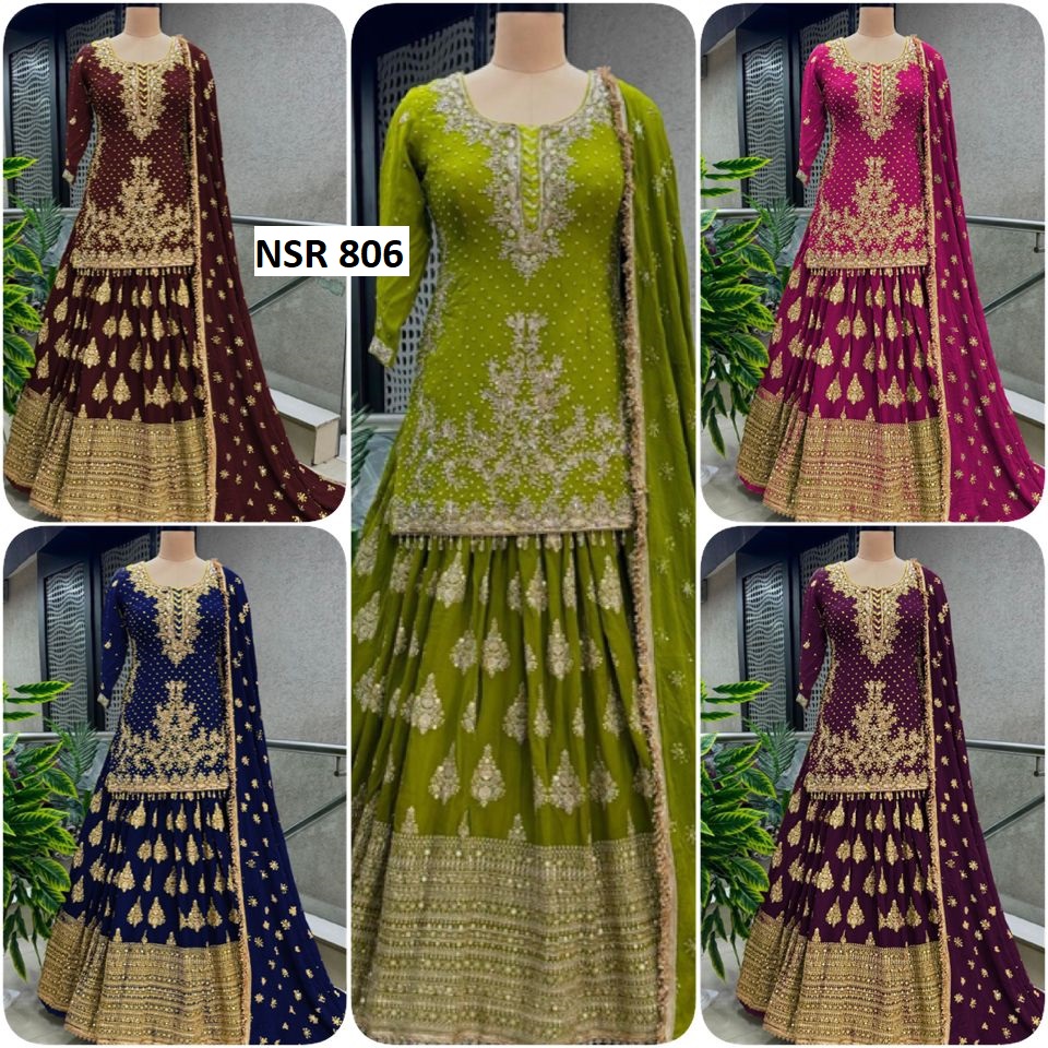 SHREE HARI NSR 806 DESIGNER TOP LEHENGA