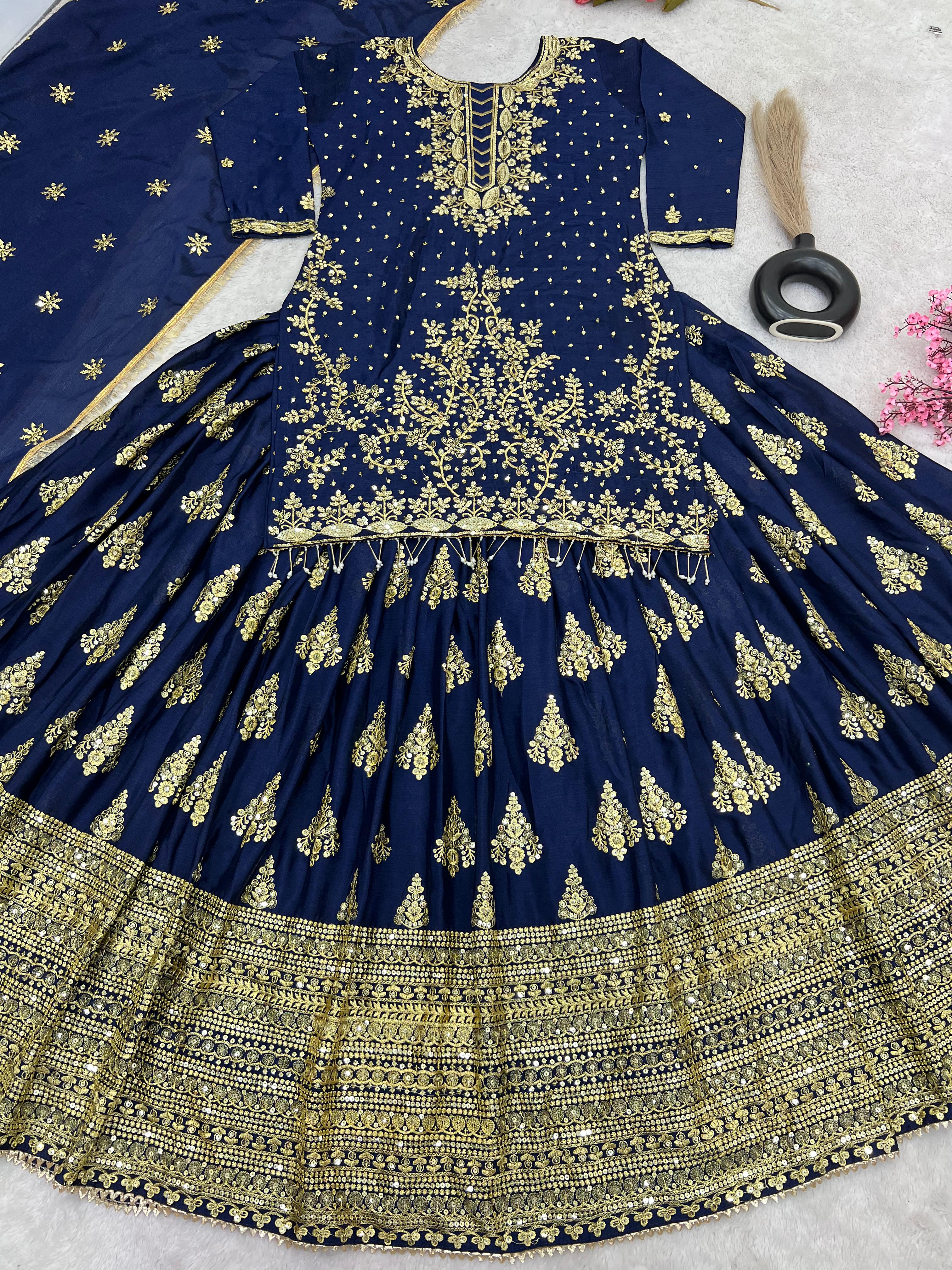 SHREE HARI NSR 806 DESIGNER TOP LEHENGA