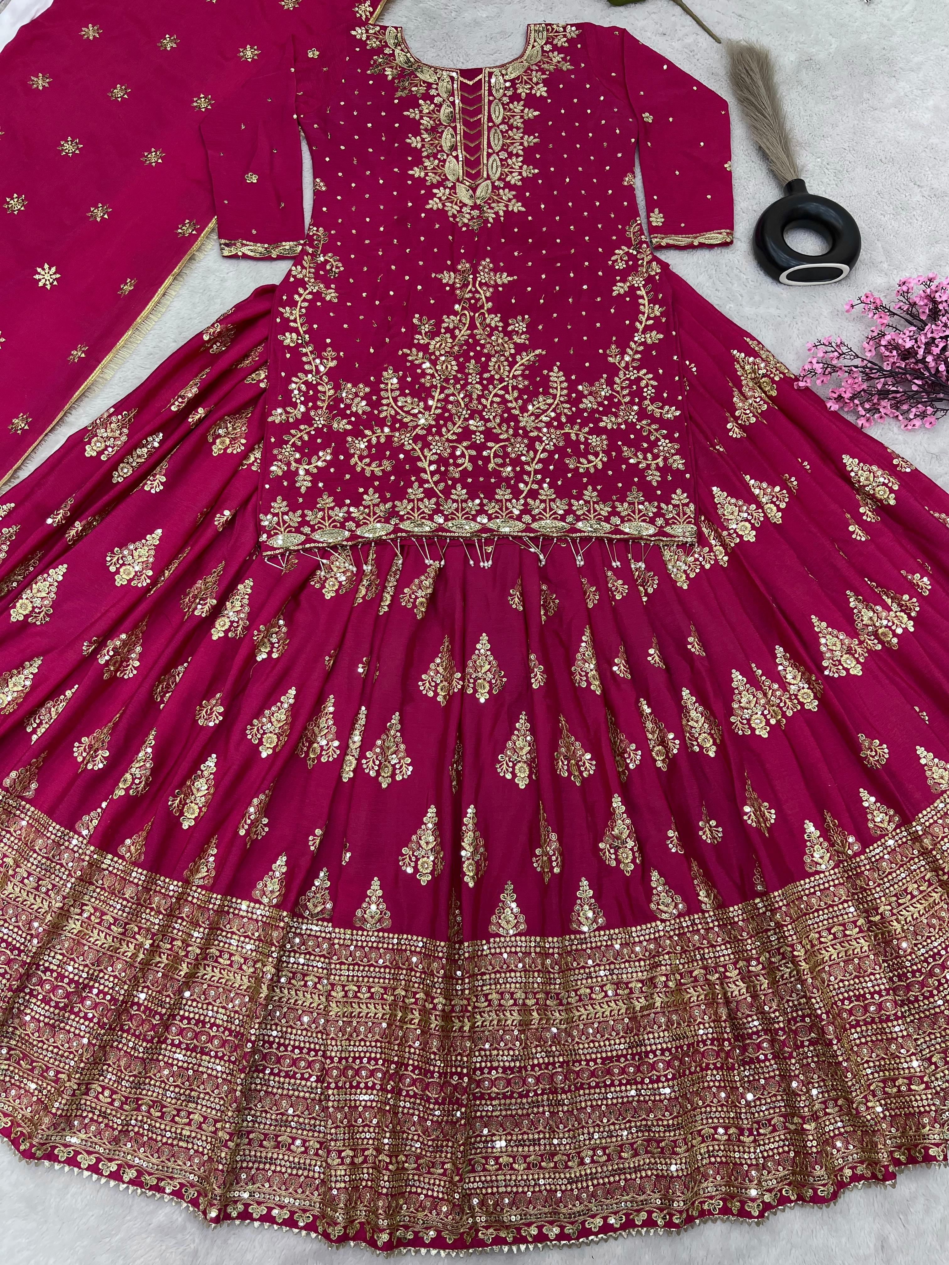 SHREE HARI NSR 806 DESIGNER TOP LEHENGA