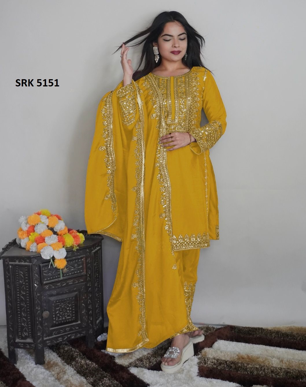 SHREE HARI SRK 5151 I DESIGNER SUITS WHOLESALE