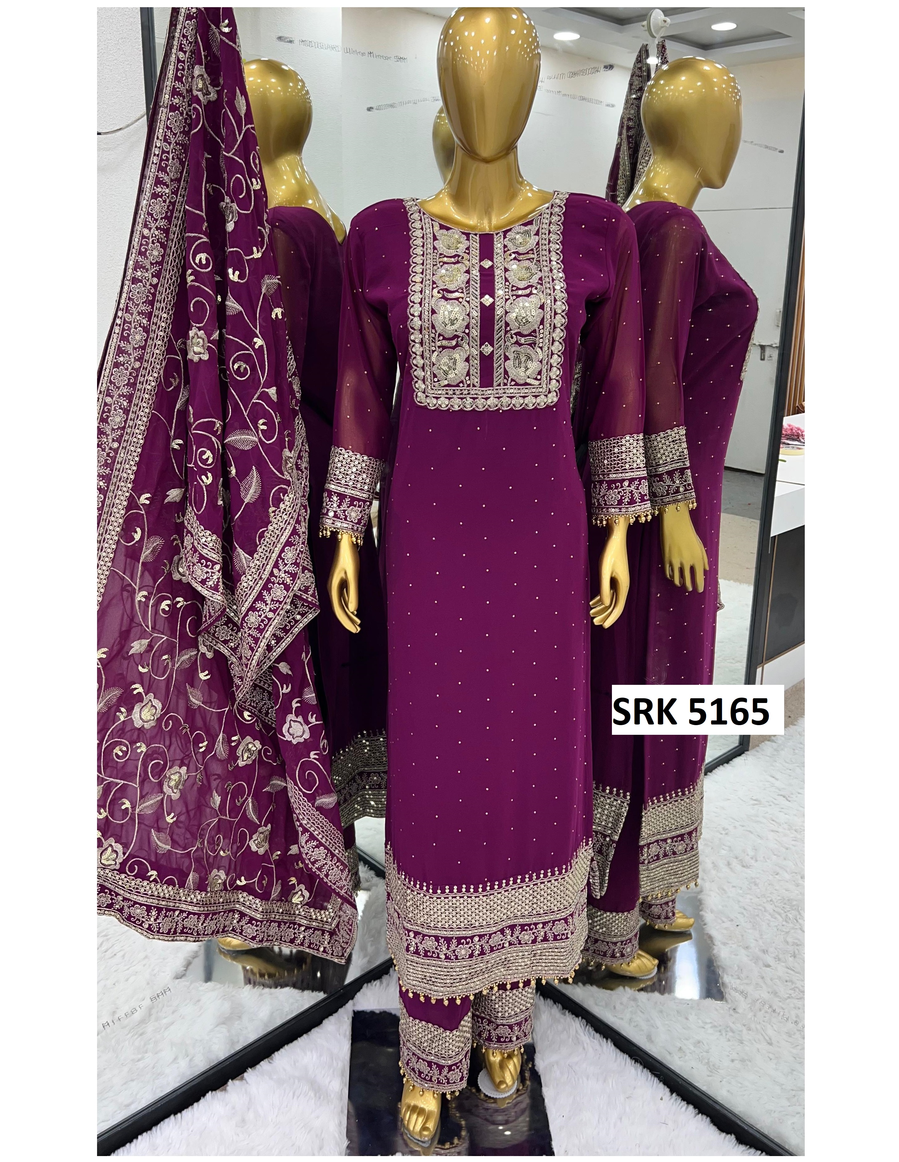 SHREE HARI SRK 5165 B DESIGNER SALWAR SUITS