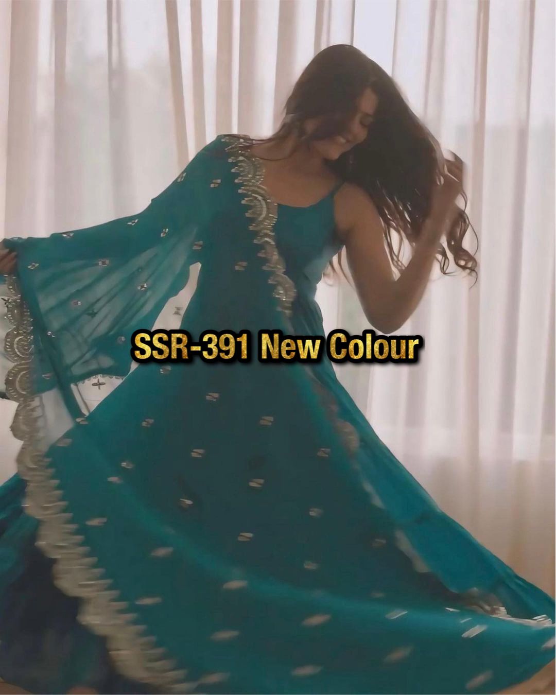 SHREE HARI SSR 391 L DESIGNER GOWN WHOLESALE