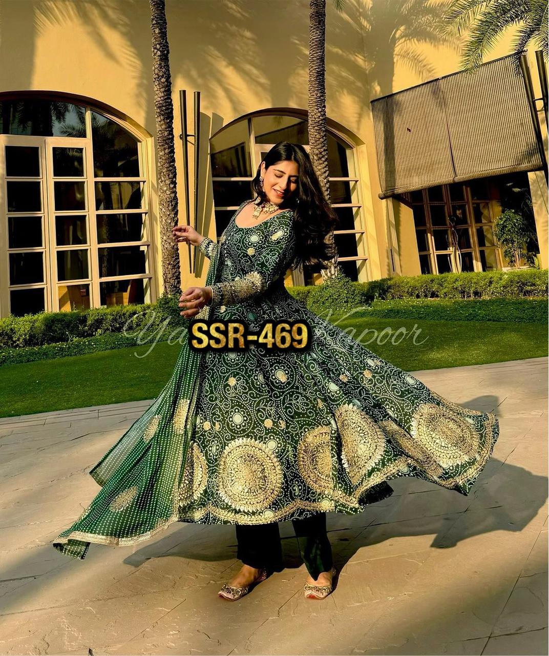 SHREE HARI SSR 469 DESIGNER SUITS WHOLESALE