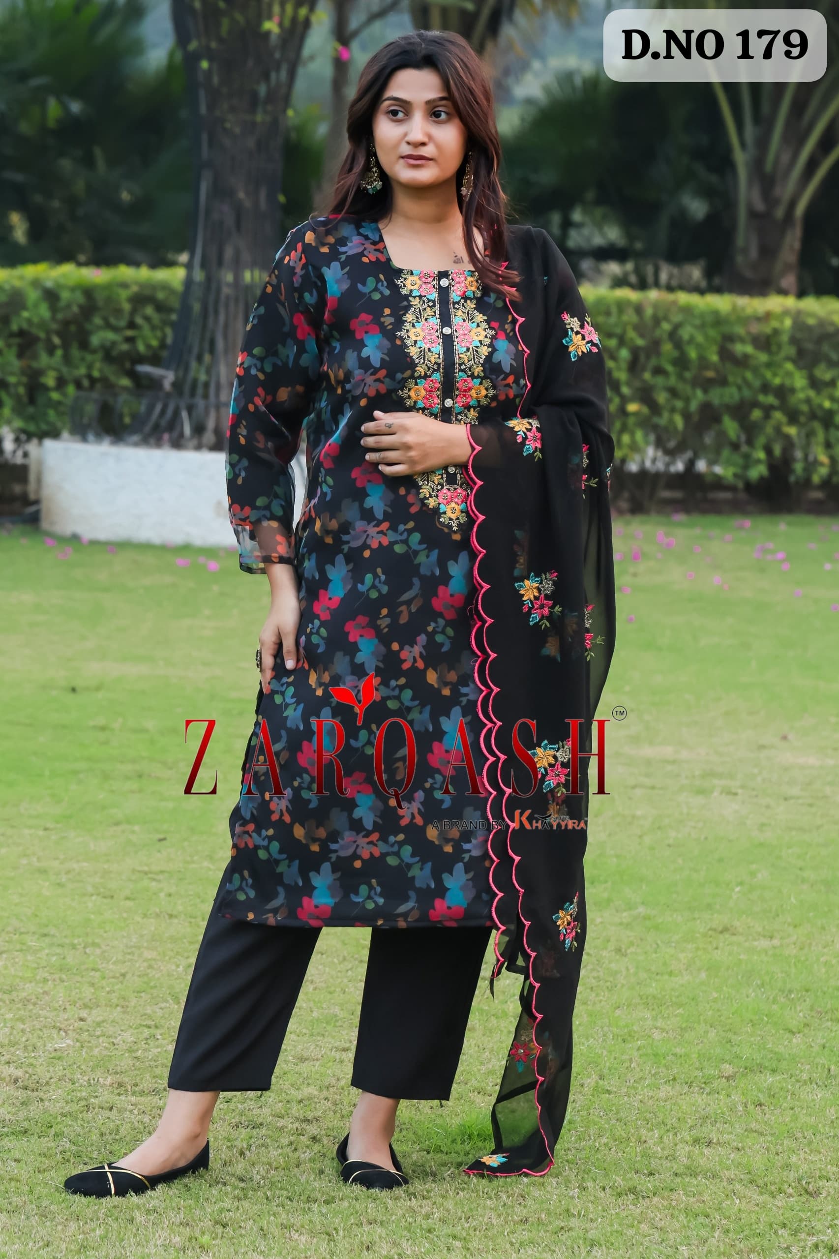 ZARQASH Z 179 READYMADE SUITS WHOLESALE