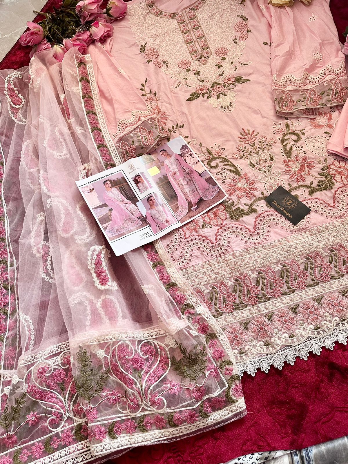 ZIAAZ DESIGNS 533 C PAKISTANI SUITS IN INDIA