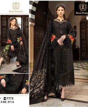ZIAAZ DESIGNS 571 A PAKISTANI SUITS IN INDIA