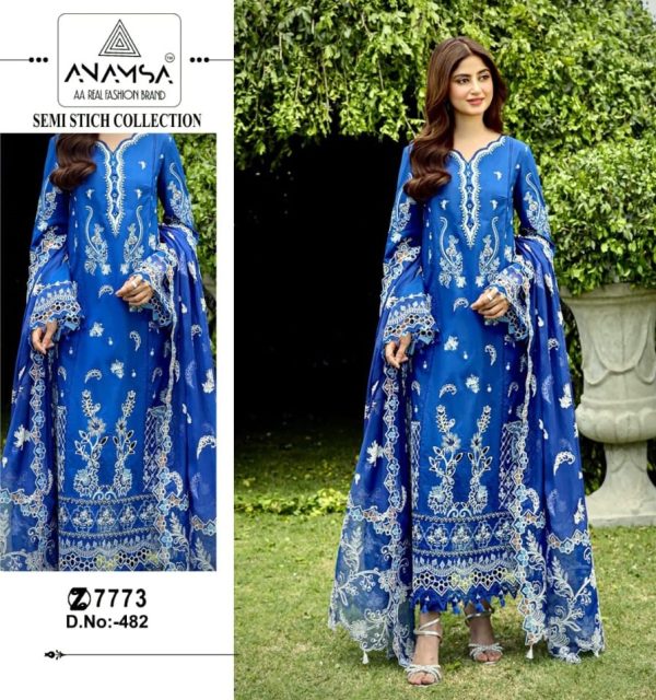 ANAMSA 482 SALWAR SUITS MANUFACTURER IN INDIA