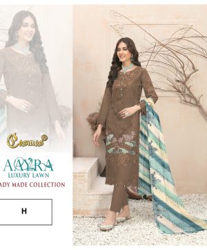 COSMOS AAYRA LUXURY LAWN H READYMADE SUITS