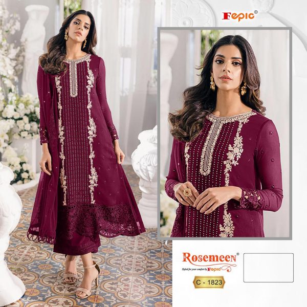 FEPIC C 1823 ROSEMEEN SALWAR SUITS WHOLESALE