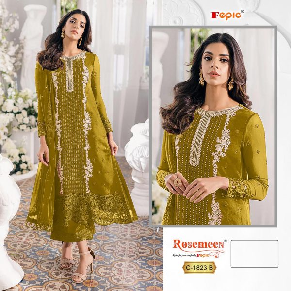 FEPIC C 1823 ROSEMEEN SALWAR SUITS WHOLESALE