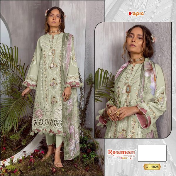 FEPIC C 1825 ROSEMEEN PAKISTANI SUITS IN INDIA