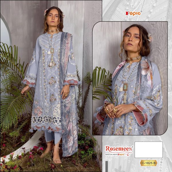 FEPIC C 1825 ROSEMEEN PAKISTANI SUITS IN INDIA