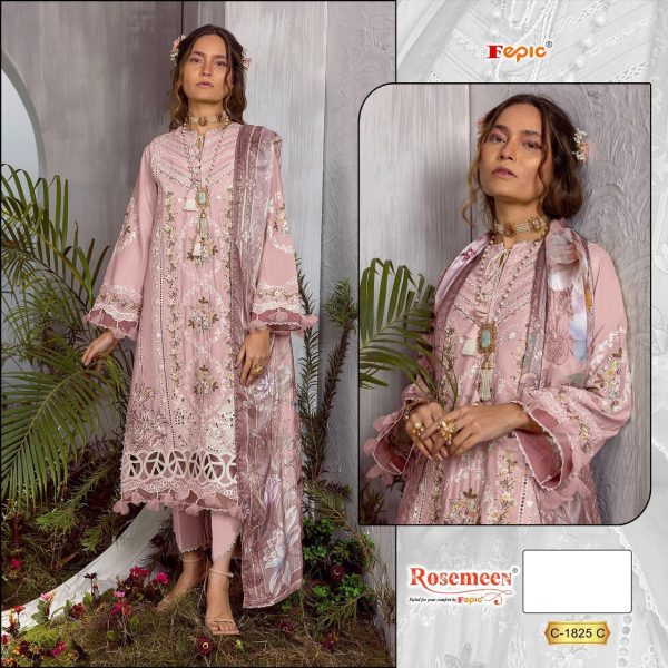 FEPIC C 1825 ROSEMEEN PAKISTANI SUITS IN INDIA