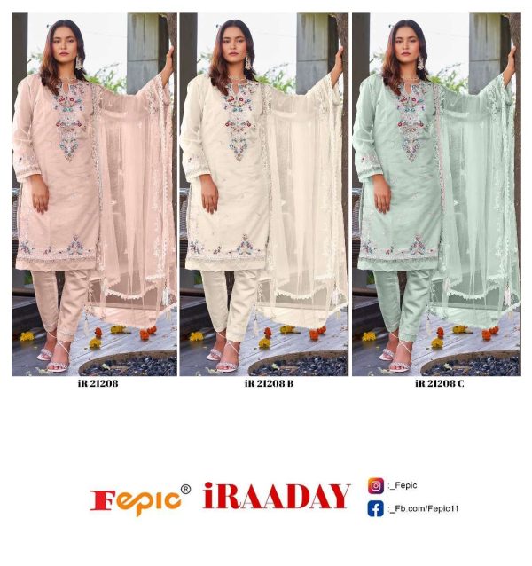 FEPIC IR 21208 IRAADAY PAKISTANI SUITS IN INDIA