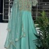 HK 1641 DESIGNER GOWN WHOLESALE IN INDIA