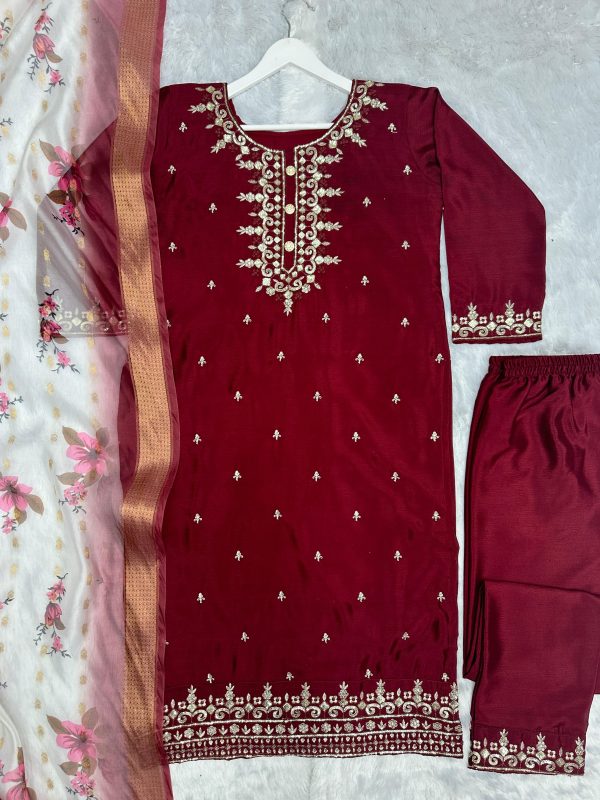 HK 1642 B DESIGNER SALWAR SUITS MANUFACTURER