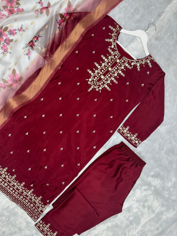 HK 1642 B DESIGNER SALWAR SUITS MANUFACTURER