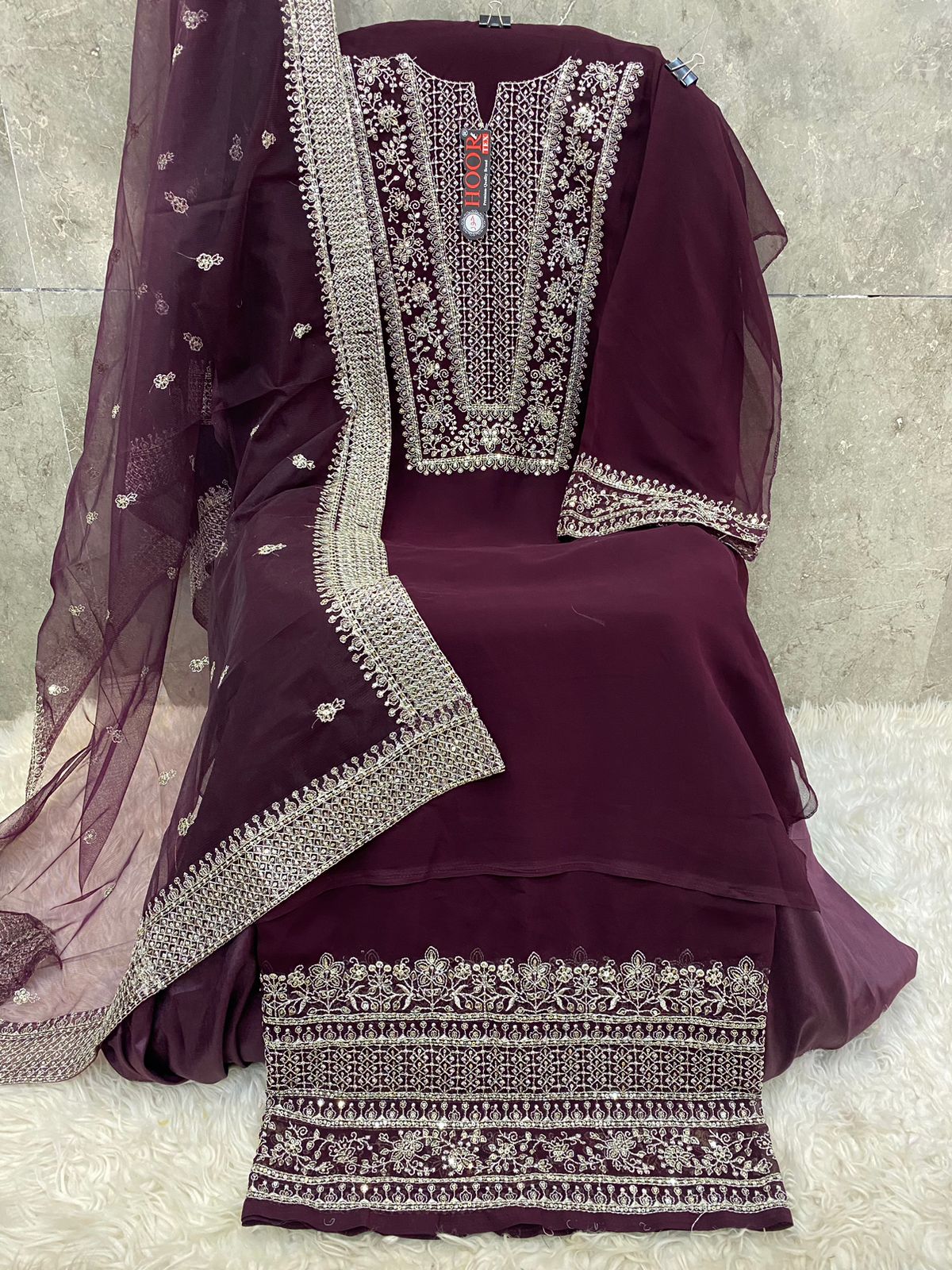 HOOR TEX H 210 A TO E SALWAR SUITS WHOLESALE