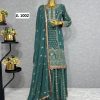 JAL FASHION JL 1002 A DESIGNER TOP SHARARA