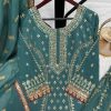 JAL FASHION JL 1002 A DESIGNER TOP SHARARA