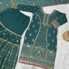 JAL FASHION JL 1002 A DESIGNER TOP SHARARA