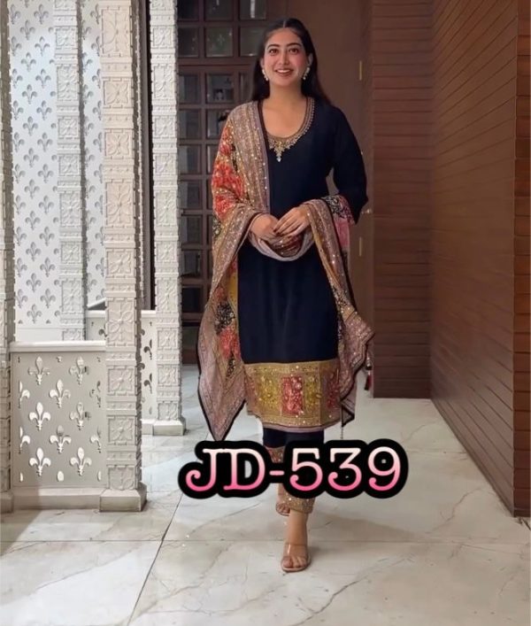 JENNY DESIGNER JD 539 FANCY SALWAR SUITS