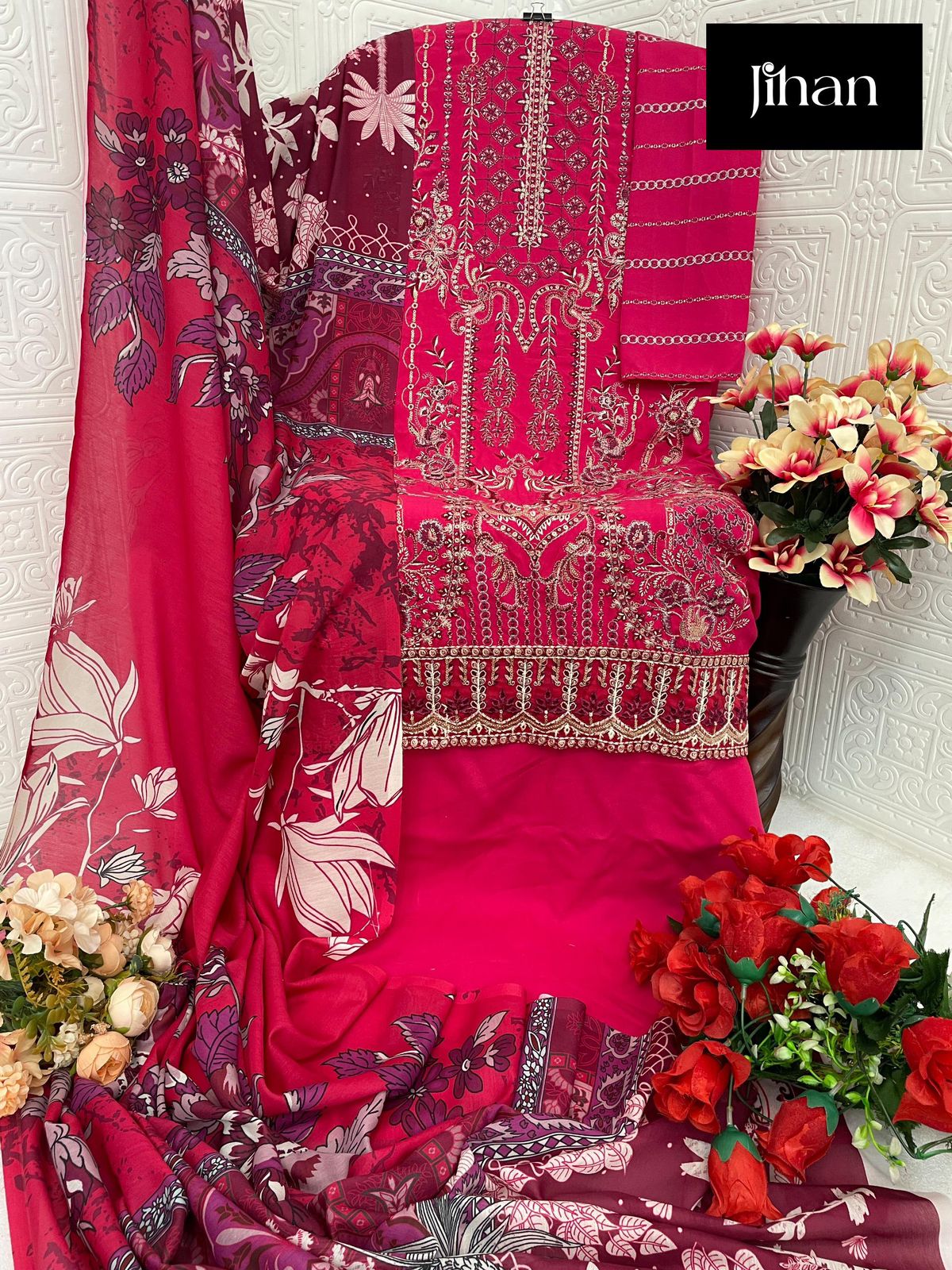 JIHAN 3457 RIWAYAT PAKISTANI SUITS IN INDIA