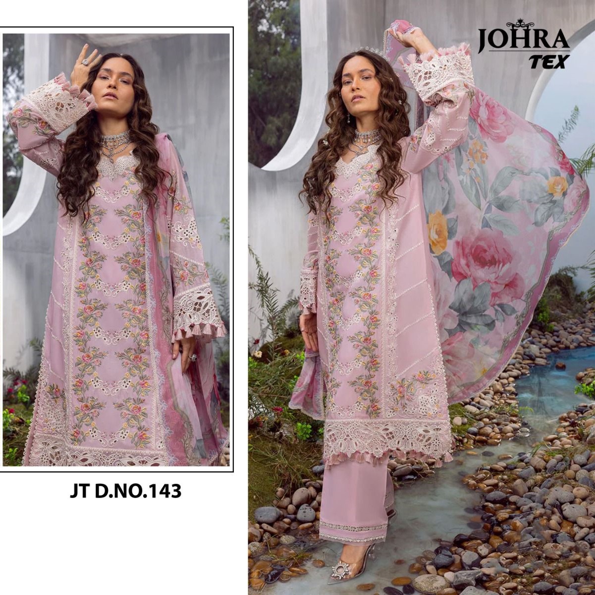 JOHAR TEX JT 143 PAKISTANI SUITS IN INDIA