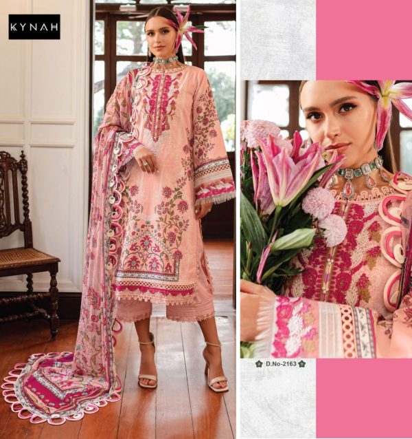 KYNAH 2163 COTTON PAKISTANI SUITS WHOLESALE