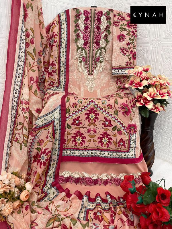 KYNAH 2163 COTTON PAKISTANI SUITS WHOLESALE