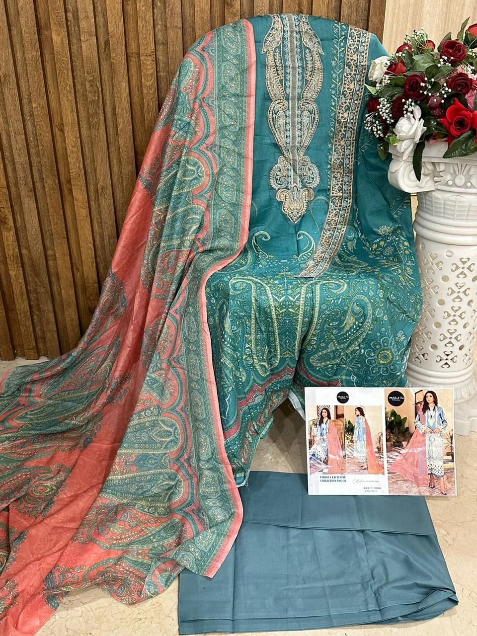 MEHBOOB TEX 1339 C PAKISTANI SUITS IN INDIA