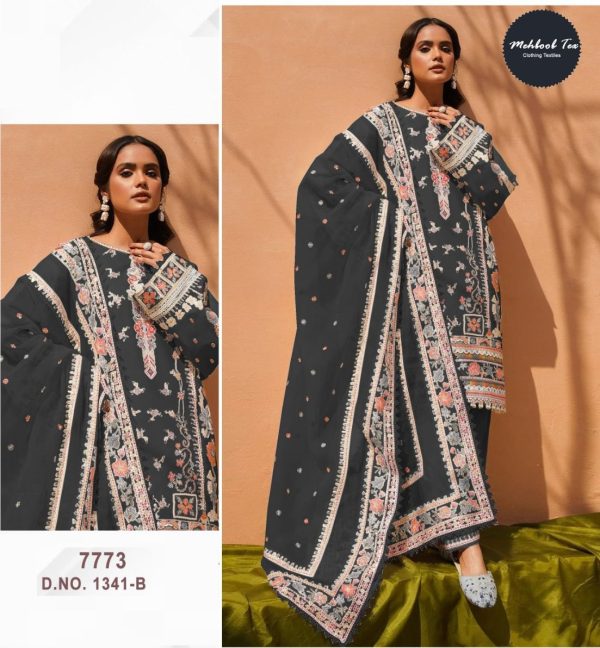 MEHBOOB TEX 1341 B PAKISTANI SUITS IN INDIA