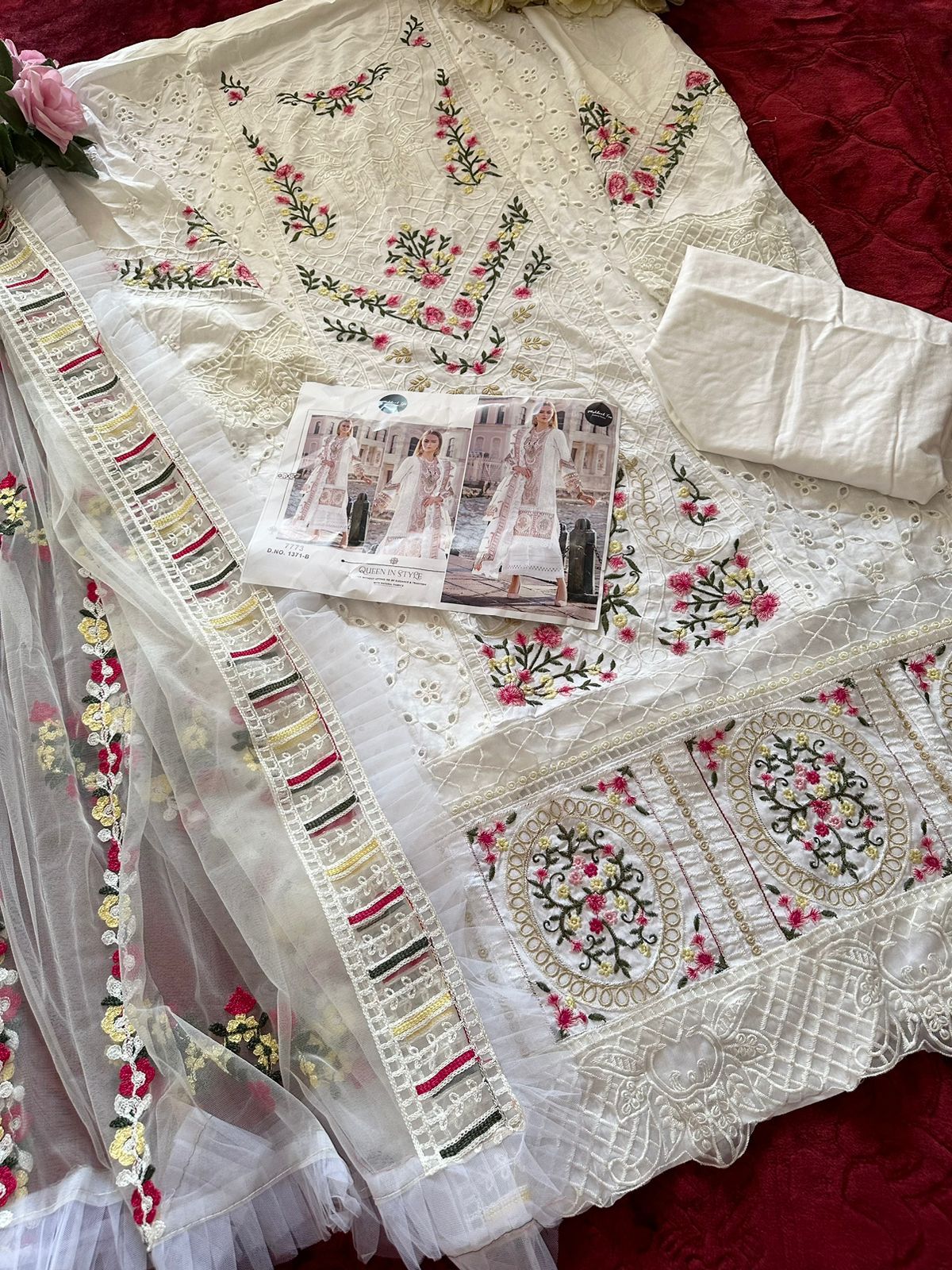 MEHBOOB TEX 1371 B PAKISTANI SUITS IN INDIA