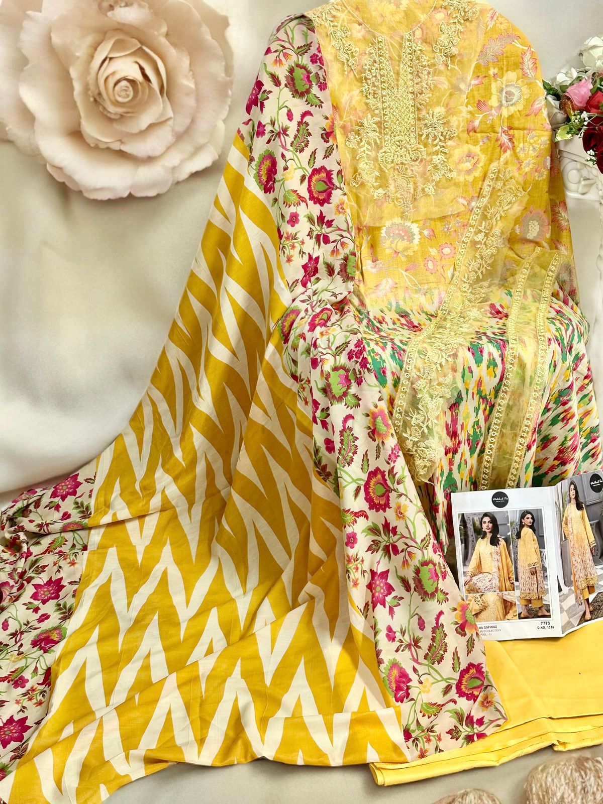 MEHBOOB TEX 1378 PAKISTANI SALWAR SUITS