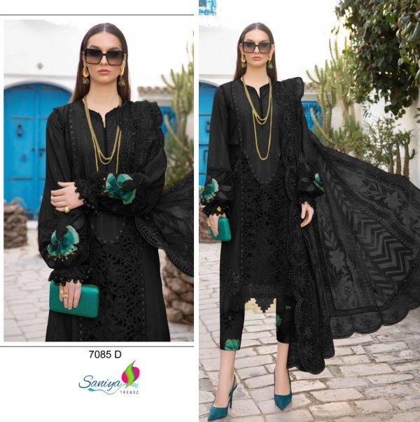 SANIYA TRENDZ 7085 D MARIA B NX VOL 31 PAKISTANI SUITS