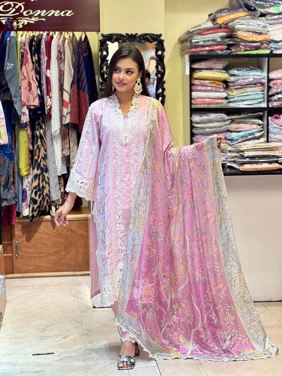 SANIYA TRENDZ P 3001 MUSHQ VOL 09 PAKISTANI SUITS