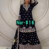 SHREE HARI NSR 816 DESIGNER TOP SHARARA WHOLESALE