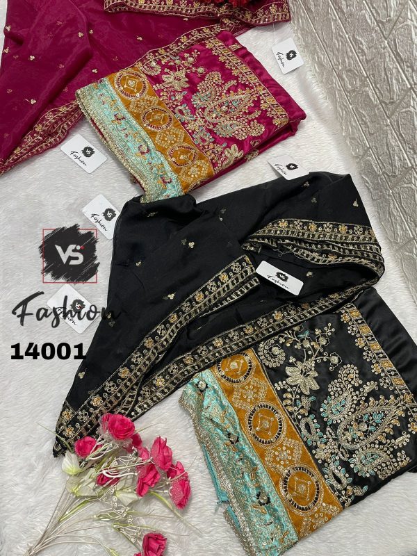 VS FASHION 14001 A B C D SALWAR SUITS WHOLESALE